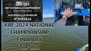 FINAL DAY 2024 KBF NATIONAL CHAMPIONSHIP / Huntsville, Alabama / Guntersville Lake