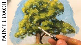 WATCH THIS BEFORE PAINTING A TREE