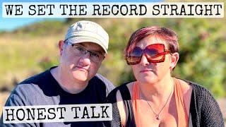 WE SET THE RECORD STRAIGHT | HONEST TALK | The Sullivan Family