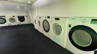 Ultimate Spin Race: Indesit, LG AiDD, Beko, Cady Steam Washers Unbalanced Spin (Roblox )