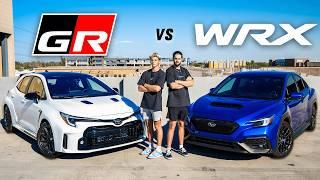 GR Corolla vs. WRX: Buying both and putting them head to head!