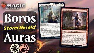 Boros Auras goes Combo with Storm Herald | MTG Pioneer & Explorer