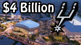 Spurs New Arena Renderings *REVEALED* as part of $4 Billion Project