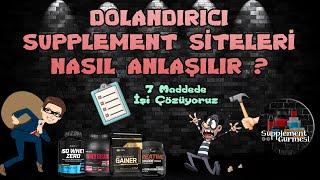 Dolandırıcı Supplement Siteleri Nasıl Anlaşılır ?