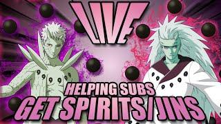 (KU SPIRIT) Shindo Life Live! Helping Subs Get Jins/ Spirits | #ROADTO12K | Shinobi Life 2 (LIVE)