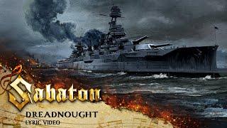 SABATON - Dreadnought (Official Lyric Video)