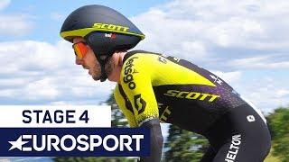 Critérium du Dauphiné 2019 | Stage 4 Highlights | Cycling | Eurosport