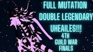 Full Mutation Double Legendary Uheailes !!! 4th guild war -Dragon Adventures- ROBLOX