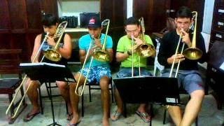 LA PANTERA ROSA - QUARTETO DE TROMBONE  11 DE FEVEREIRO - PARELHAS - RN