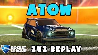 Atow Ranked 2v2 POV #248 - Atow. & Aiipa VS MM & Aztral - Rocket League Replays