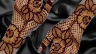 Very Easy latest mehndi designs for back Hand ll New Arabic Mehndi designs ll Front Hand Mehndi