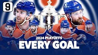 Every Edmonton Oilers Playoff Goal in the 2024 Stanley Cup Playoffs | NHL Highlights