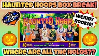 *FIRST LOOK!* 2023-24 Panini Haunted Hoops  Box Break - 40 Packs! Wemby RC - Where Are The Holos? 