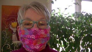 DIY REUSABLE FACE MASK with FILTER POCKET-4 Style Options-1 Easy SEW Pattern-Won't Fog Your Glasses!