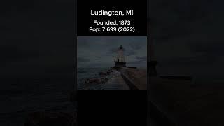 Random US Towns: Ludington, MI #shorts