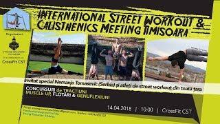 Internațional Street Workout & Calisthenics Meeting Timișoara 2018