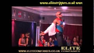 Tyson Brown aka Panther Performing at Elite Strippers Ladies Night Croydon