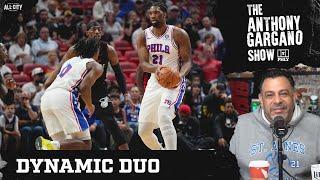 Joel Embiid and Tyrese Maxey bring the HEAT to Miami as the Sixers win a close game