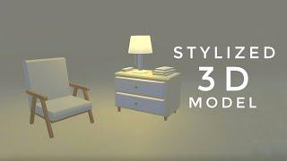 Stylized 3D Model | 3D Animation | 3D Modeling | Prisma 3D | Low Poly 3D model | Animation