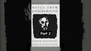 The Underground Man | Rebellion Against Rationalism #novel #philosophy #dostoevsky