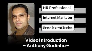 Video Introduction on Anthony Godinho