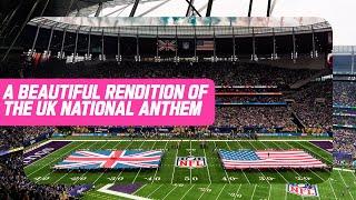 A Stunning Rendition of the UK National Anthem! | NFL UK & Ireland