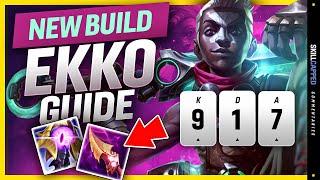 NEW Sleeper OP Ekko Jungle Build - Ekko Jungle Guide Season 11 - How To Play Ekko like a CHALLENGER