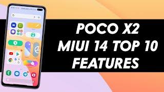 Poco X2 Miui 14 Top 10 Features | Miui 14 Poco X2 Top 10 Features | Miui 14 Update Poco X2 Features