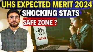 UHS EXPECTED MERIT 2024 | UHS SHOCKING STATS | UHS expected cuttoff merit