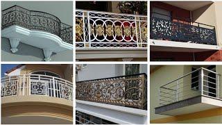 Modern Balcony Grill Designs 2024 | Terrace Wrought Iron/Stainless Steel/Glass Railing Design Ideas