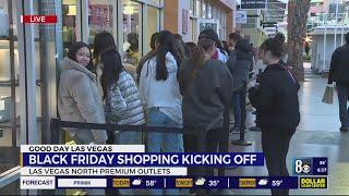 Black Friday shopping takes over Las Vegas Premium Outlets