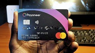 New Payoneer Debit Card Unboxing (2024)!