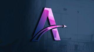 A Letter Logo Design in CorelDRAW Tutorials | Creative Logo  | Best Logo 2020