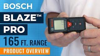 Bosch Blaze Pro Laser Measure GLM165-40  |  Engineersupply