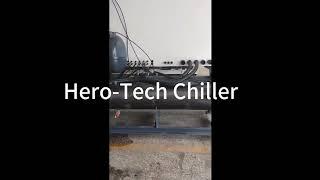 Hero-Tech Water-cooled Screw Water Chiller. Large cooling capacity, good quality.