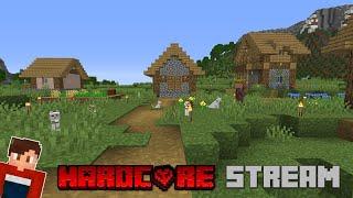 Hardcore Stream #2! First Diamonds & Villagers! - Minecraft 1.16 Hardcore Survival Let's Play