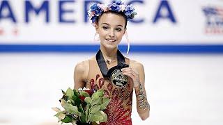 Victory Ceremony | Skate America | Anna Shcherbakova