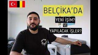 Belçika'da yeni işim? | Dil bilmeden yapılacak işler? #vlog #belçika #