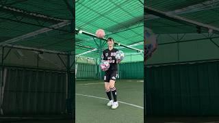 【 #football 】Last...Juggling with three balls?! ️Do you like it? #サッカー #축구 #골때리는그녀들