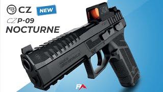 CZ USA P-09 F Nocturne Optic Ready 9MM Pistol