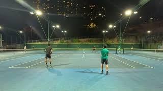 Tennis doubles full match at SCAA , HK | 20240113 | set 2