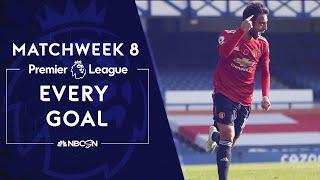 Every Premier League goal from 2020-21 Matchweek 8 | NBC Sports