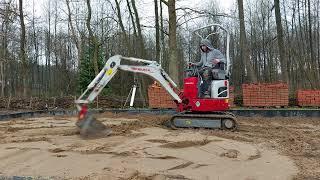 TAKEUCHI MINIBAGGER TB 210 r  --  МИНИ ЭКСКАВАТОР --  MINI EXCAVATOR