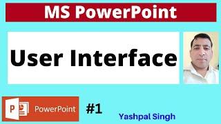 User Interface |MS PowerPoint | | Hindi |