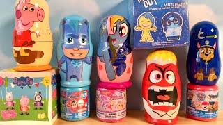 Paw Patrol, Peppa Pig, Nick Jr, Inside Out ASMR | Satisfying Toy Unboxing