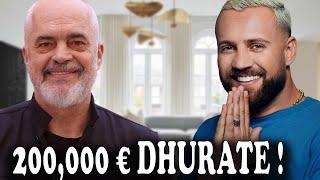 WOW! Luiz Ejlli dhe Edi Rama dhurojne 200,000Euro