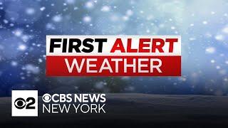 First Alert Forecast: Rain, snow Friday afternoon in New York - 12/19/24