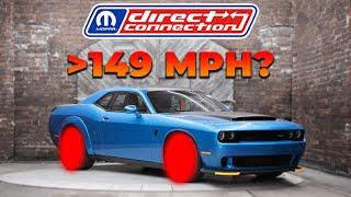 Dodge's STREET WHEEL KIT Takes Demon 170 to200 MPH?