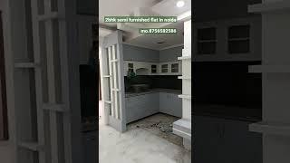 2bhk semi furnished flat in noida#shorts