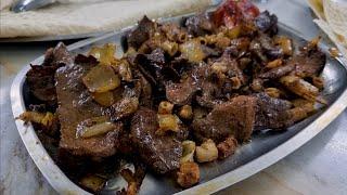 Eating INTESTINE for Breakfast!! Unique Street Food tour of Tabriz , IRAN!!